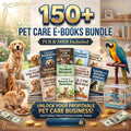 150+ Pet PLR eBooks Bundle | MRR Included